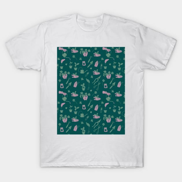 Gardening tools and supplies T-Shirt by DanielK